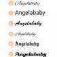 Personalized Name Earrings