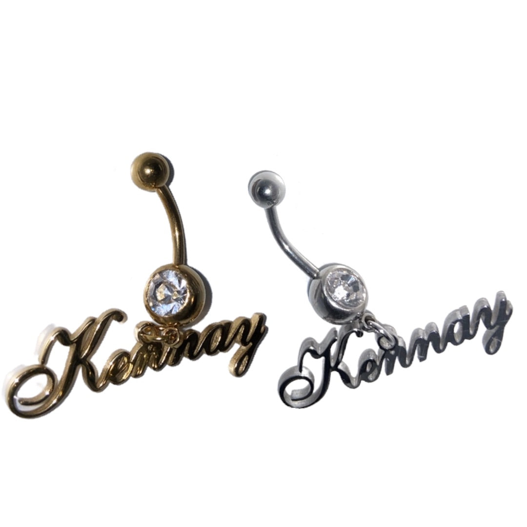 Name Belly Rings